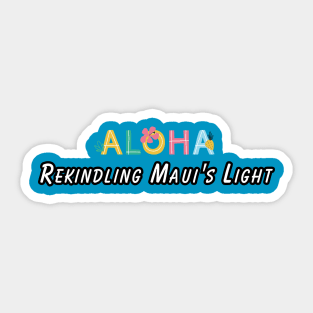 Maui Support Sticker